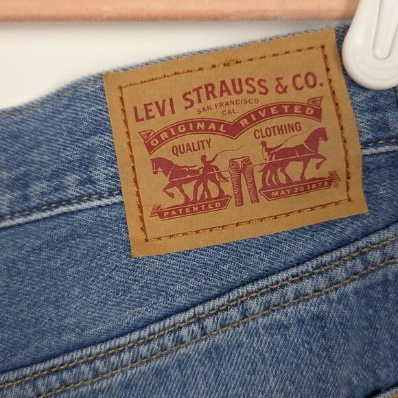 Levi's | Blue Distressed '94 Baggy Jeans Size 28 - Picture 5 of 13